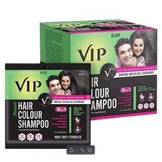 Hair Colour Shampoo 40ml Black Pack of 12